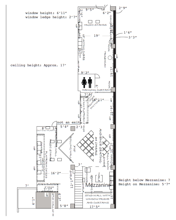 Jen Varbalow's site plan for 210 E 43rd
